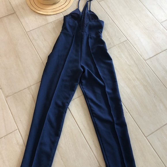 Navy jumpsuit size 2 - Picture 4 of 8